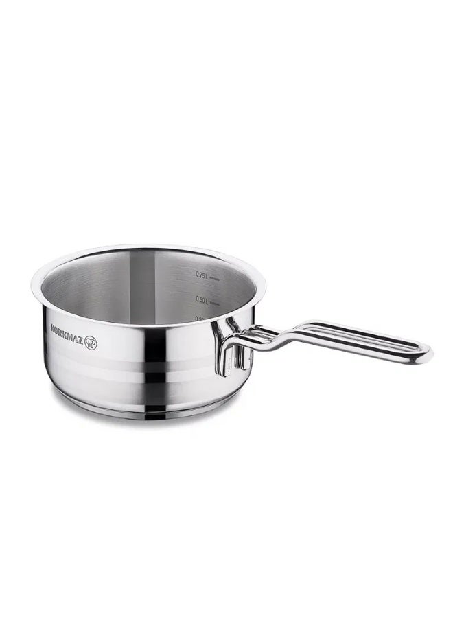 Korkmaz Astra steel casserole, size 14